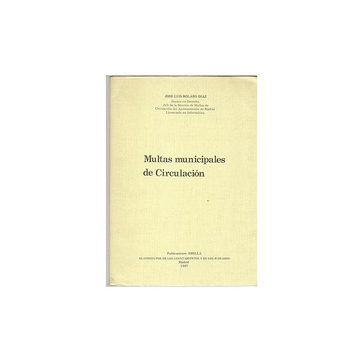 Multas municipales de circulación